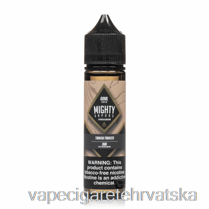 Vape Hrvatska Turski Duhan - Moćna Para - 60ml 3mg